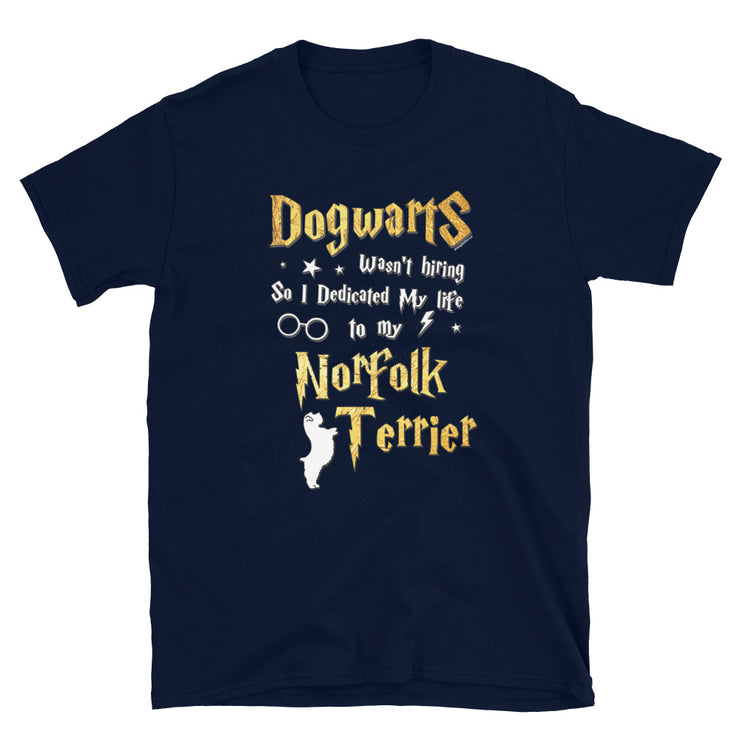 Norfolk Terrier T Shirt - Dogwarts Shirt