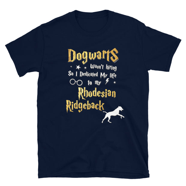 Rhodesian Ridgeback T Shirt - Dogwarts Shirt