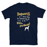 Italian Greyhound T Shirt - Dogwarts Shirt