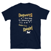 English Toy Spaniel T Shirt - Dogwarts Shirt