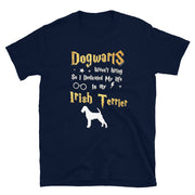 Irish Terrier T Shirt - Dogwarts Shirt