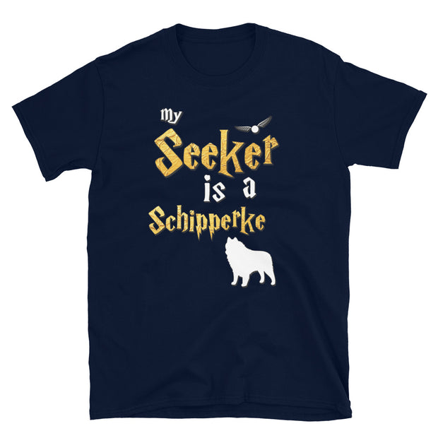 Schipperke Shirt  - Seeker Schipperke