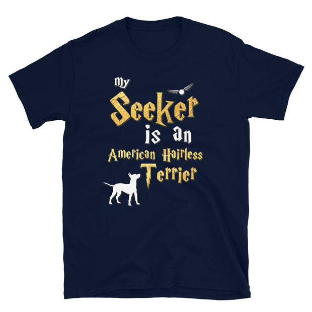 American Hairless Terrier Shirt  - Seeker American Hairless Terrier