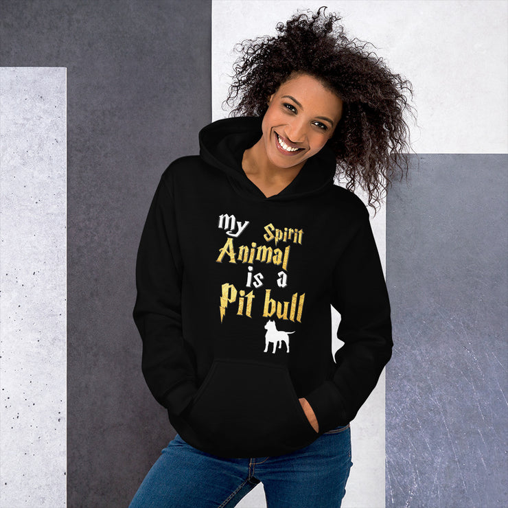 Pit bull Hoodie -  Spirit Animal Unisex Hoodie