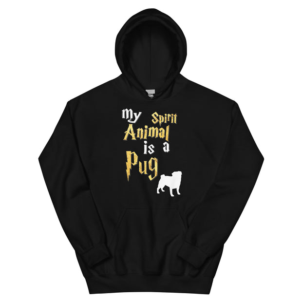 Pug Hoodie -  Spirit Animal Unisex Hoodie