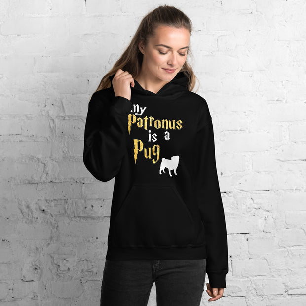 Pug Hoodie -  Patronus Unisex Hoodie