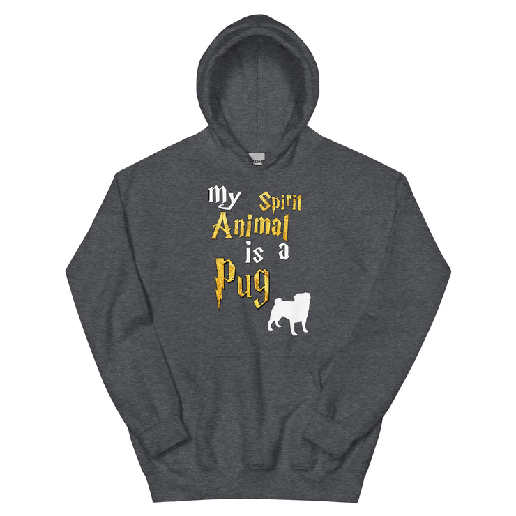 Pug Hoodie -  Spirit Animal Unisex Hoodie