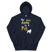 Pug Hoodie -  Spirit Animal Unisex Hoodie
