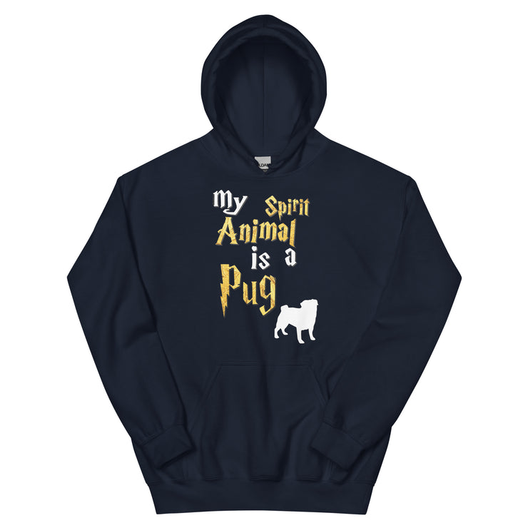 Pug Hoodie -  Spirit Animal Unisex Hoodie