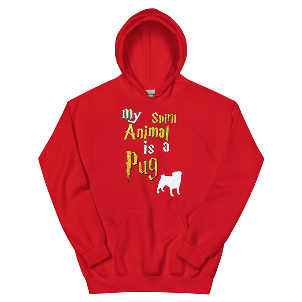 Pug Hoodie -  Spirit Animal Unisex Hoodie